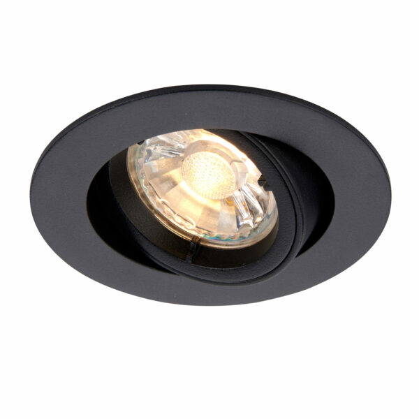 Saxby 95919 Saxby Cast Tilt GU10 Black 1