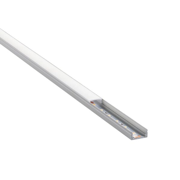 Saxby 97734 Saxby RigelSLIM Surface Aluminium Profile/Extrusion - 2m Matt White 3