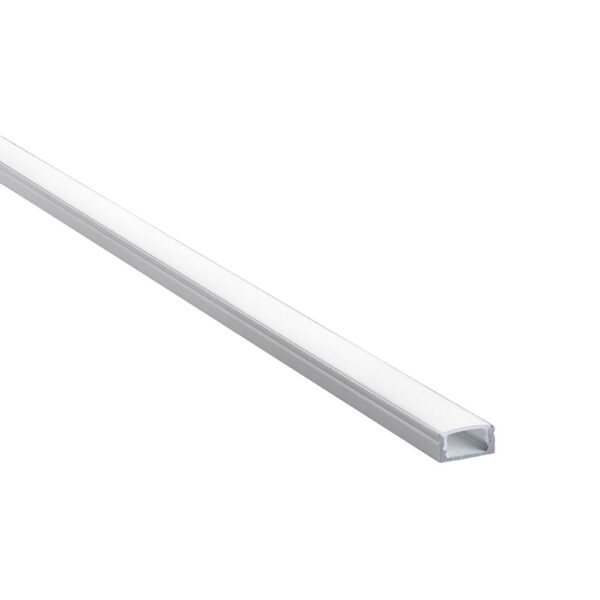 Saxby 97734 Saxby RigelSLIM Surface Aluminium Profile/Extrusion - 2m Matt White 1
