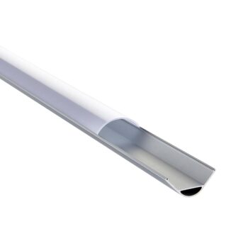Saxby 97737 Saxby Rigel Corner Wide Aluminium Profile/Extrusion - 2m Silver 2