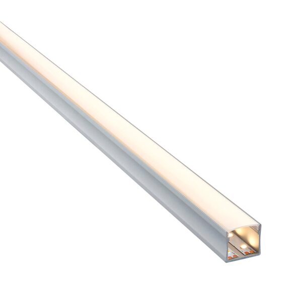 Saxby 97738 Saxby Rigel Surface Wide Aluminium Profile/Extrusion - 2m Silver 6