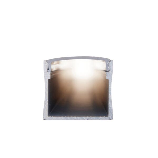Saxby 97738 Saxby Rigel Surface Wide Aluminium Profile/Extrusion - 2m Silver 9