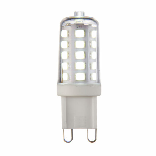 Saxby 98434 G9 Dimmable LED – 3.2W, 6500K Daylight White, 360lm, G9 Capsule, 50mm Height.