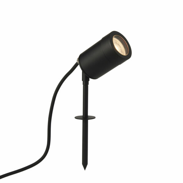 Saxby 98442 Saxby Odyssey Spike IP65 7W - Satin Black 1