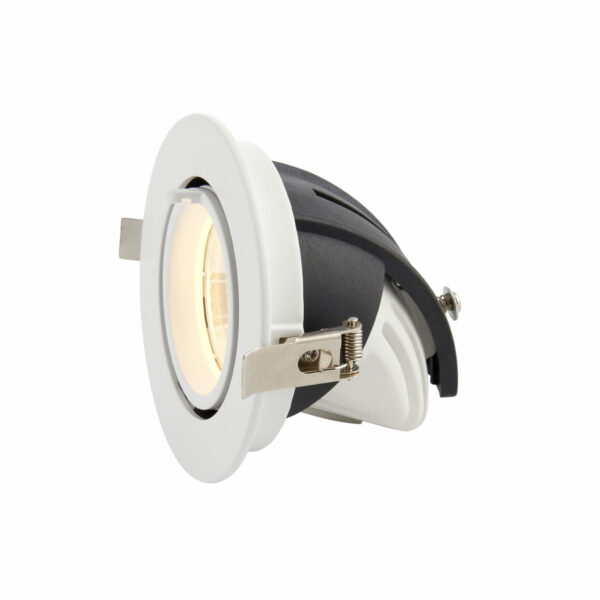 Saxby 99553 Saxby Axial Round 15W White 3000K - Warm White 3