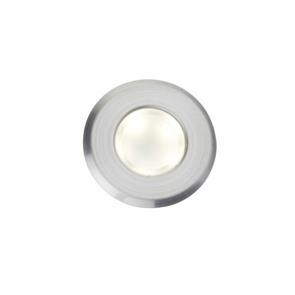 Saxby 99561 Saxby Cove Cool White IP67 0.8W - Marine Grade Brushed Stainless Steel & Frosted PC 5