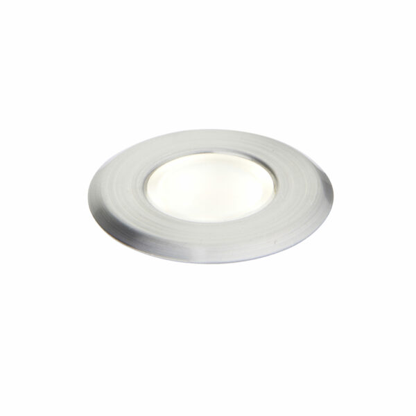 Saxby 99561 Saxby Cove Cool White IP67 0.8W - Marine Grade Brushed Stainless Steel & Frosted PC 7