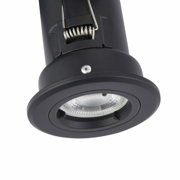 Saxby 99758 Saxby ShieldPLUS Fixed GU10 Black 8