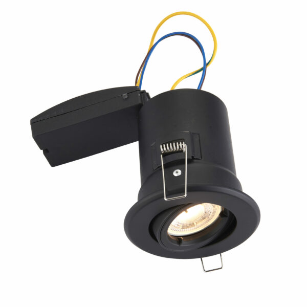 Saxby 99759 Saxby ShieldPLUS Tilt GU10 Black 4