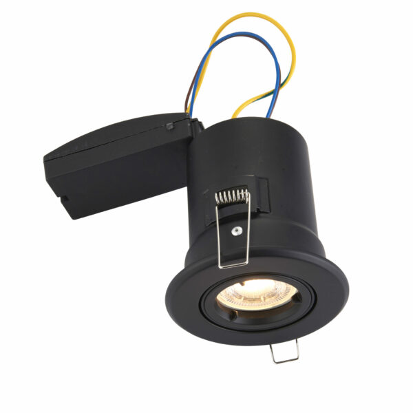 Saxby 99759 Saxby ShieldPLUS Tilt GU10 Black 5