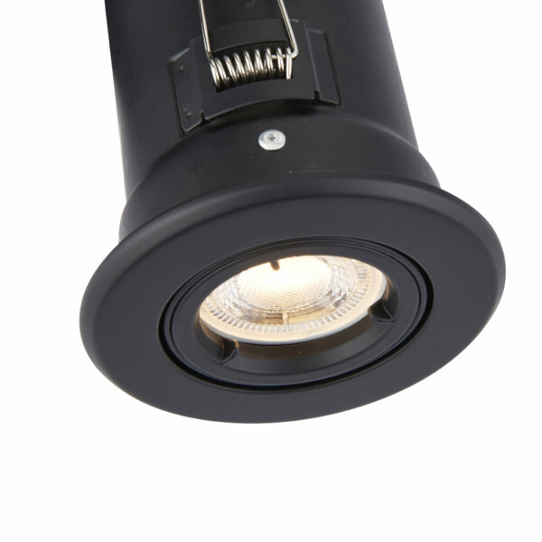 Saxby 99759 Saxby ShieldPLUS Tilt GU10 Black 10