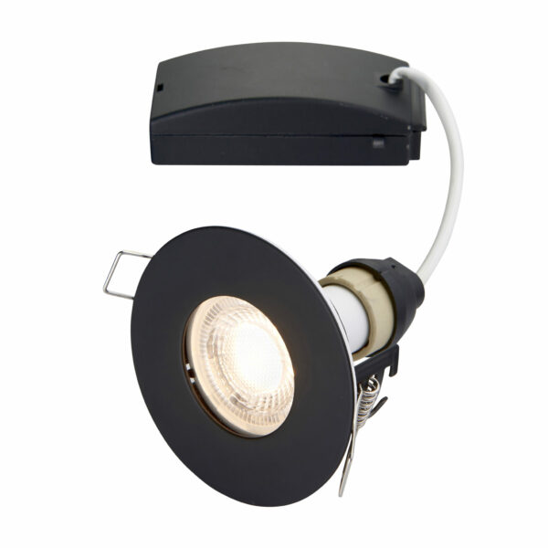 Saxby 99760 Saxby Speculo Round IP65 GU10 Black 4