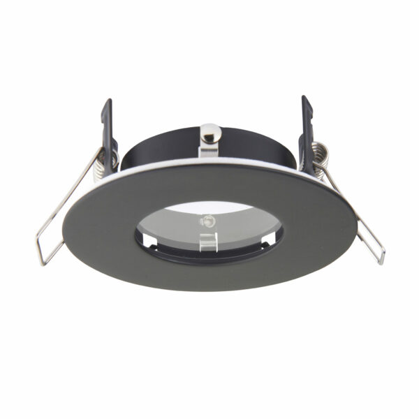 Saxby 99760 Saxby Speculo Round IP65 GU10 Black 1
