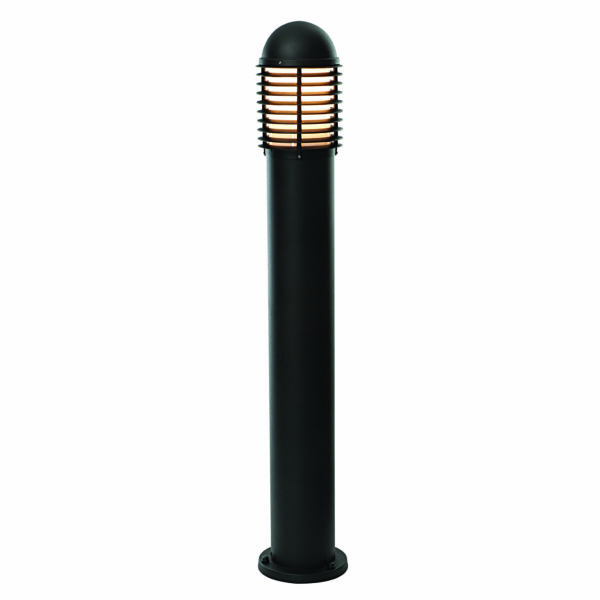 Saxby CH200E27BK Saxby Louvre bollard IP44 60W
