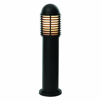 Saxby CH201E27BK Saxby Louvre post IP44 60W