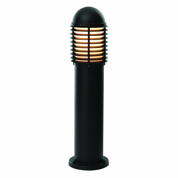 Saxby CH201E27BK Saxby Louvre post IP44 60W