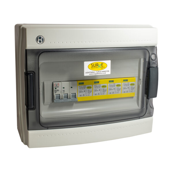 Surge Devices 800914ENCM Surge Devices 800914ENCM Type 1+2+3 100kA 3 Phase SPD