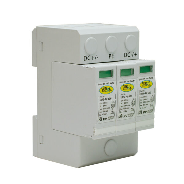 Surge Devices SPDPV600 SPD Type 2 600V DC for Solar/PV Installations