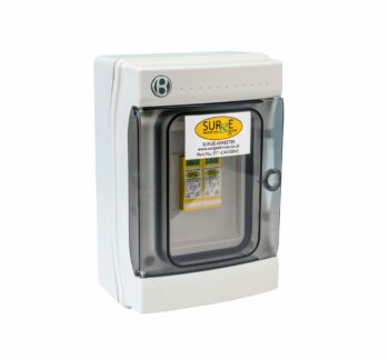 Surge Devices SY1-C40XENC Surge Devices Type 2 20kA/40kA Single Phase SPD with Window Indication in IP65 Polycarbonate Enclosure