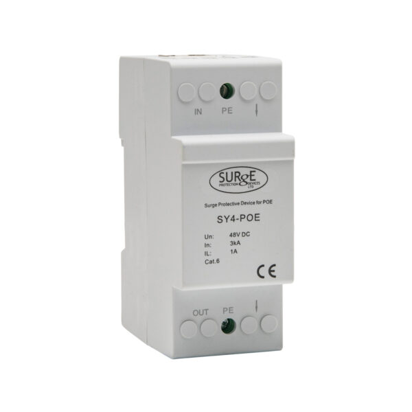 Surge Devices SY4-POE Surge Devices Type 3 3kA/5kA 1A Cat 6 Power Over Ethernet SPD