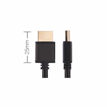 SyncBox HDMI1 1.0m High Speed HDMI 1.4 Slim Cable with Ethernet