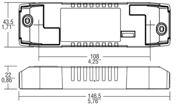 TCI 127576 Pro Flat DALI 1 & 2 (127576) LED Driver 2