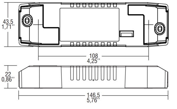 TCI 127576 Pro Flat DALI 1 & 2 (127576) LED Driver 2