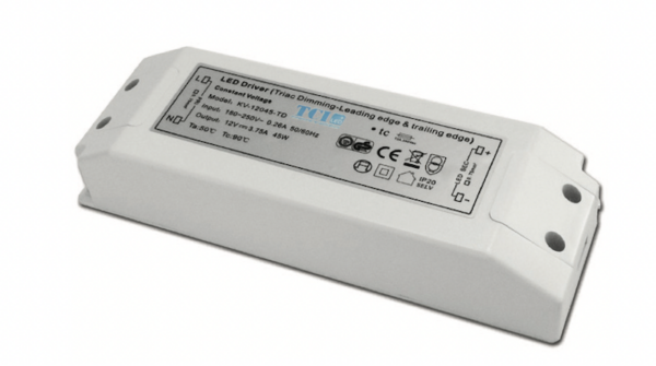 TCI 127912 TCI Dimmable Constant Voltage Driver 12V 45W (127912)