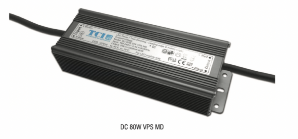 TCI 127914 TCI Dimmable Constant Voltage IP65 Driver 12V 80W (127914)