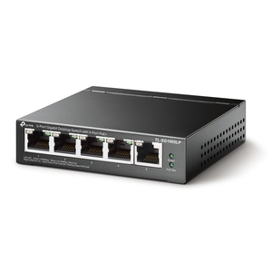 TP Link TL-SG1005LP TP-LINK TL-SG1005LP 5-Port Gigabit Switch with 4-Port PoE+ 2