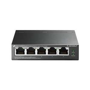 TP Link TL-SG1005LP TP-LINK TL-SG1005LP 5-Port Gigabit Switch with 4-Port PoE+ 1