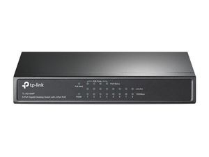 TP Link TL-SG1008P TP-LINK TL-SG1008P 8-Port Gigabit Switch with 4-Port PoE 1