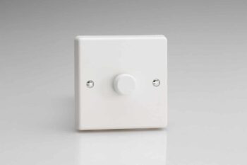 Varilight JQP401W Varilight JQP401W 1 Gang V-PRO LED Dimmer 0-120W