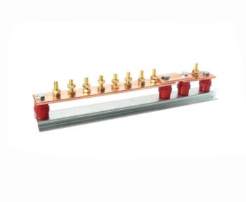 Various Suppliers EBC108C/WLINK Earth Bar 8 Way with Single Disconnect Link M10 Studs