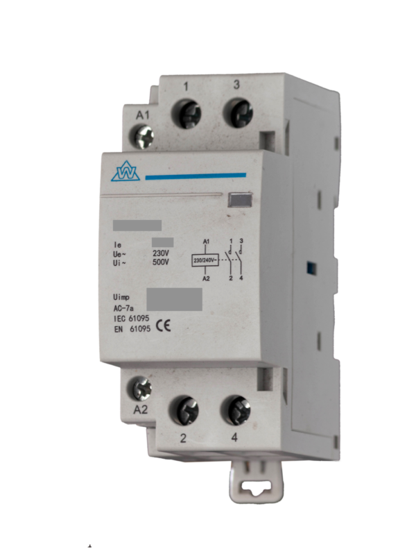 WCED WAC2P40 WCED 2 Pole 40A 2NO AC Contactor