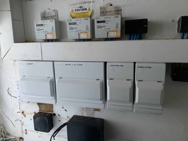 WCED WFMS100/3F WCED Metal Fused Main Switch with 3 Fuses 3