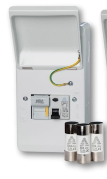 WCED WFMSRT00-3F WCED WFMSRT00-3F Fused Main Switch with Time Delayed RCD