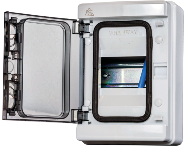 WCED WHA865 WCED 8 Way Empty Plastic Enclosure 2