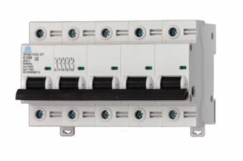 WCED WKB5100C WCED 100A C Curve 5 Pole MCB 10kA 1