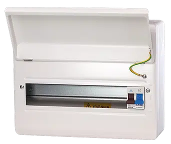 WCED WME04/MS100 WCED 2 Way Main Switch Consumer Unit 1