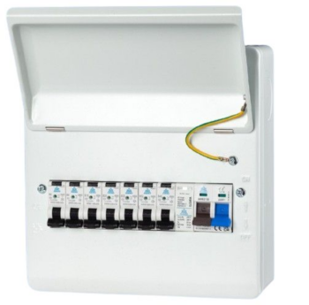 WCED WME10/SP/7RCBO WCED Consumer Unit Kit with SPD and 7 RCBOs 1