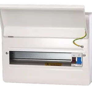 WCED WME14/MS100 WCED 12 Way Main Switch Consumer Unit