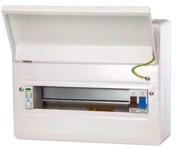 WCED WME14/SP WCED 11 Way SPD Metal Consumer Unit