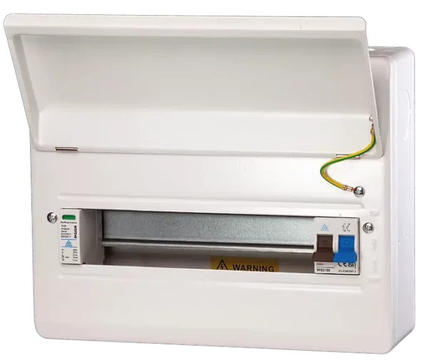 WCED WME14/SP WCED 11 Way SPD Metal Consumer Unit
