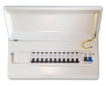 WCED WME18/SP/11RCBO WCED Consumer Unit Kit with SPD and 11 RCBOs 1