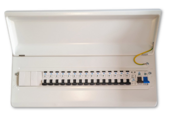 WCED WME22/SP/15RCBO WCED Consumer Unit Kit with SPD and 15 RCBOs 1