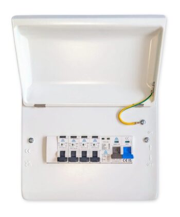 WCED WME8/SP/4RCBO WCED Consumer Unit Kit with SPD and 4 RCBOs 1