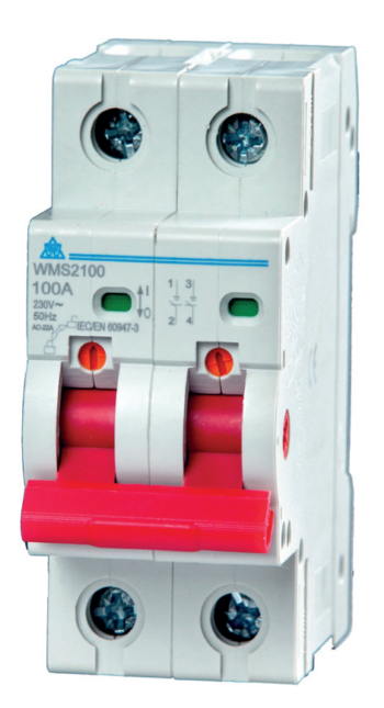 WCED WMS2100 WCED 2 Pole 100A Main Switch 1