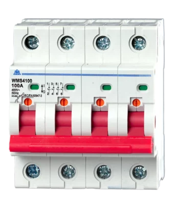 WCED WMS4100 WCED 4 Pole 100A Main Switch