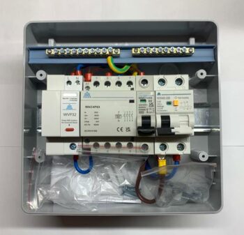 WCED WPEPME08/C40 PME Fault Detection IP65 Unit 6 Mod c/w C40 RCBO /4P63A contactor & PME Relays 4